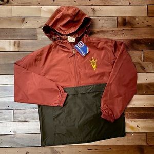 NWT Champion ASU Pullover Jacket
